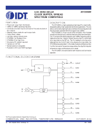 Datasheet IDT23S09-1DCI manufacturer IDT