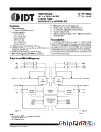 Datasheet IDT70121S-55 manufacturer IDT