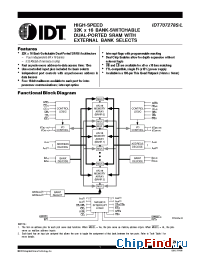 Datasheet IDT707278S-20 manufacturer IDT