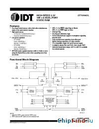 Datasheet IDT70V06 manufacturer IDT