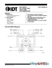 Datasheet IDT71342L35JI manufacturer IDT