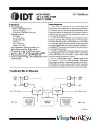 Datasheet IDT7134L35J manufacturer IDT