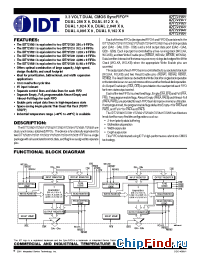 Datasheet IDT72V811L-10 manufacturer IDT