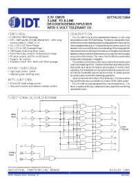 Datasheet IDT74LVC138A manufacturer IDT