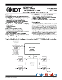 Datasheet IDT77V500S-25 manufacturer IDT
