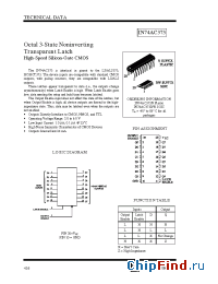 Datasheet IN74AC373N manufacturer IK Semi.