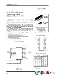 Datasheet IN74AC533DW manufacturer IK Semi.