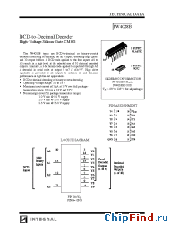Datasheet IW4028BN manufacturer IK Semi.