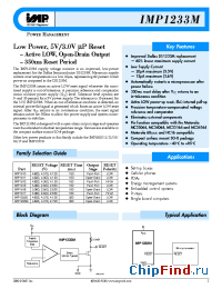 Datasheet IMP1233MZ-3/T manufacturer IMP