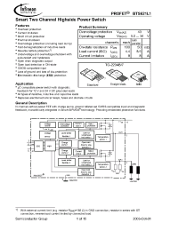 Datasheet BTS621L1 manufacturer Infineon