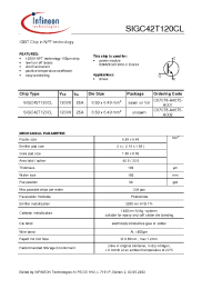 Datasheet C67078-A4675-A001 manufacturer Infineon