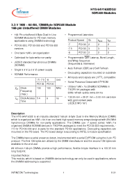 Datasheet HYS64V16302GU-75-D manufacturer Infineon