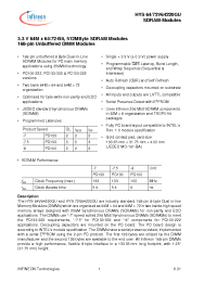 Datasheet HYS64V64220GU-75-D manufacturer Infineon