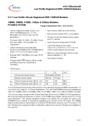 Datasheet HYS72D32500/1GR manufacturer Infineon