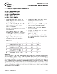 Datasheet HYS72V16300GR-7.5 manufacturer Infineon