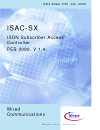 Datasheet ISAC-SX manufacturer Infineon