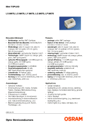 Datasheet LSM670-H2J2-1 manufacturer Infineon