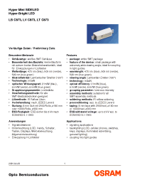 Datasheet LTC873-N2P2-1 manufacturer Infineon