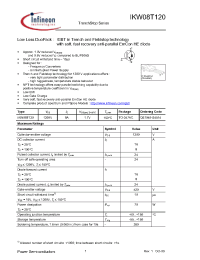 Datasheet Q67040-S4514 manufacturer Infineon