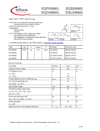 Datasheet Q67041-A4709 manufacturer Infineon