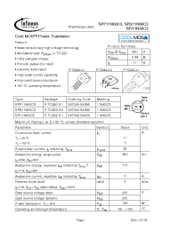 Datasheet Q67042-S4403 manufacturer Infineon