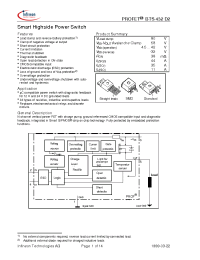 Datasheet Q67060-S6201-A4 manufacturer Infineon