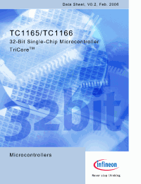 Datasheet SAF-TC1165-192F80HL manufacturer Infineon