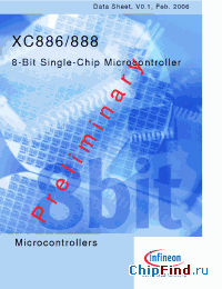 Datasheet SAF-XC888CM-8FFI manufacturer Infineon