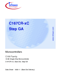 Datasheet SAK-C167CR-LCGA-step manufacturer Infineon