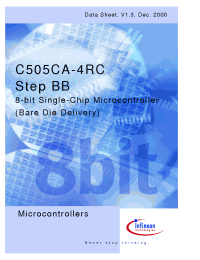 Datasheet SAK-C505CA-LC manufacturer Infineon