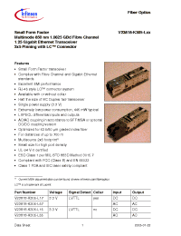 Datasheet V23818-K305-L15 manufacturer Infineon