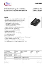 Datasheet V23826-C18-C364 manufacturer Infineon