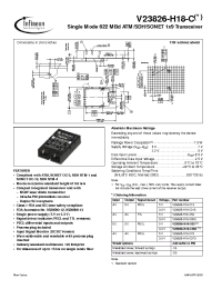 Datasheet V23826-H18-C313 manufacturer Infineon