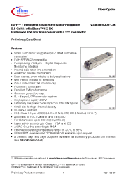 Datasheet V23848-N305-C56 manufacturer Infineon