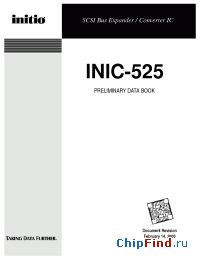 Datasheet INIC-525 manufacturer Initio
