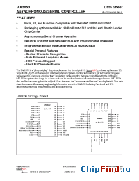 Datasheet IA82050-PDW28I-01 manufacturer InnovASIC