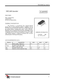 Datasheet ILA8395N manufacturer Интеграл