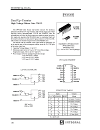 Datasheet IW4520B manufacturer Интеграл