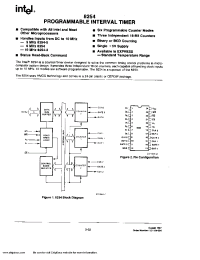 Datasheet 8254 manufacturer INTEL