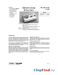 Datasheet FMC-461NT/8831 manufacturer Interpoint