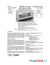Datasheet FME270-461Z/883 manufacturer Interpoint