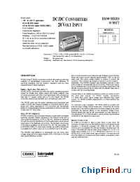 Datasheet HR301-2812 manufacturer Interpoint