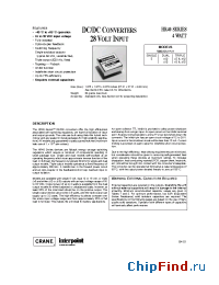 Datasheet HR41-2812 manufacturer Interpoint