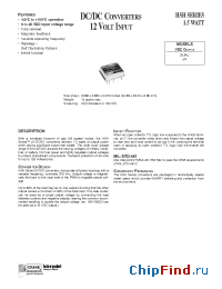 Datasheet HSH1205D manufacturer Interpoint