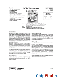 Datasheet MGH2805D manufacturer Interpoint