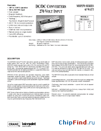 Datasheet MHP27005D manufacturer Interpoint