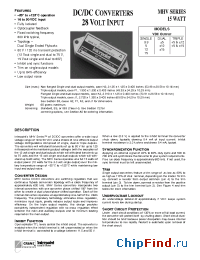 Datasheet MHV283R3S manufacturer Interpoint