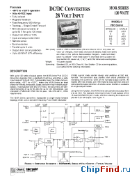 Datasheet MOR2805S/883 manufacturer Interpoint