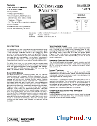 Datasheet MSA2805S manufacturer Interpoint