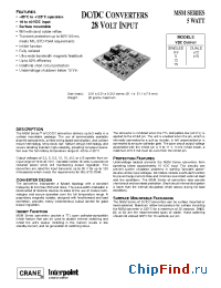 Datasheet MSM2805S manufacturer Interpoint